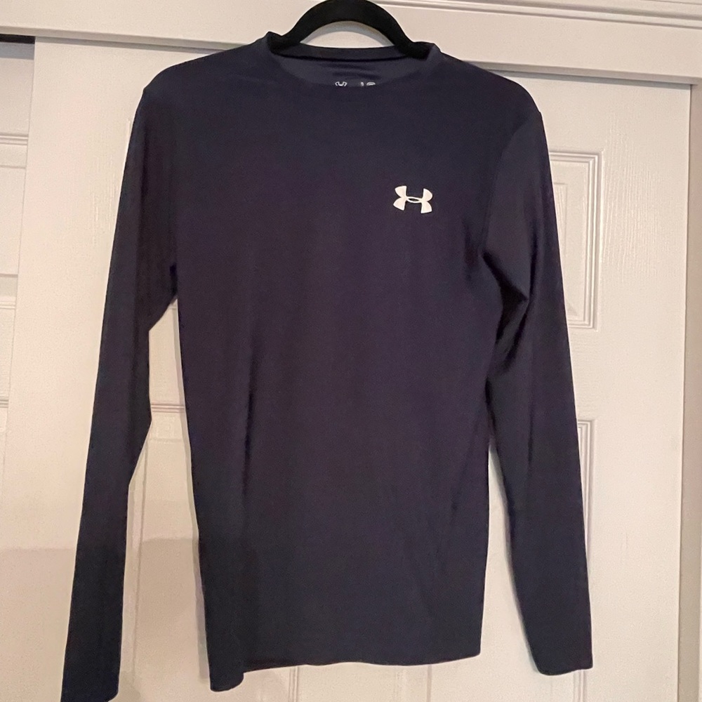 Under Armour SIZE L navy blue long sleeve